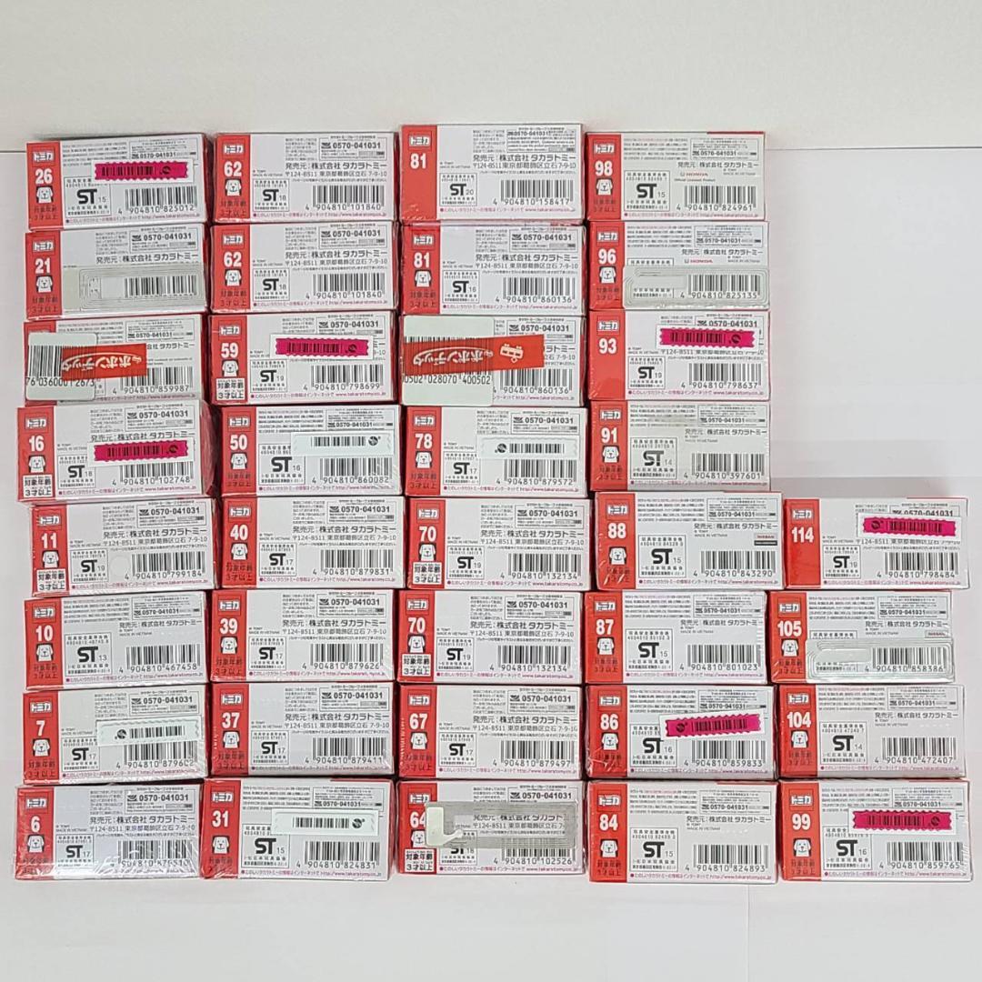 トミカ TOMICA ミニカー 36台セット まとめ売り 未開封品