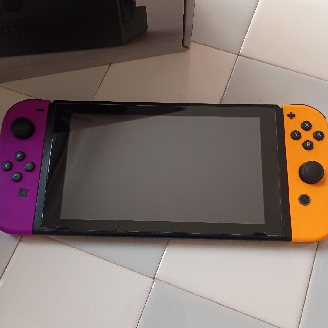 Nintendo Switch 本体 Joy-Con 紫 オレンジ