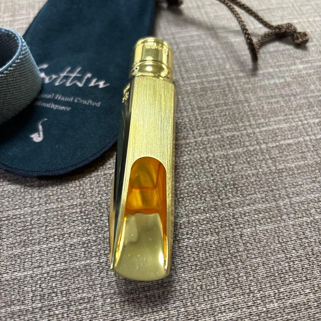 ゴッツテナーマウスピースメタルセピアトーンVIGPオープニング2.65です。