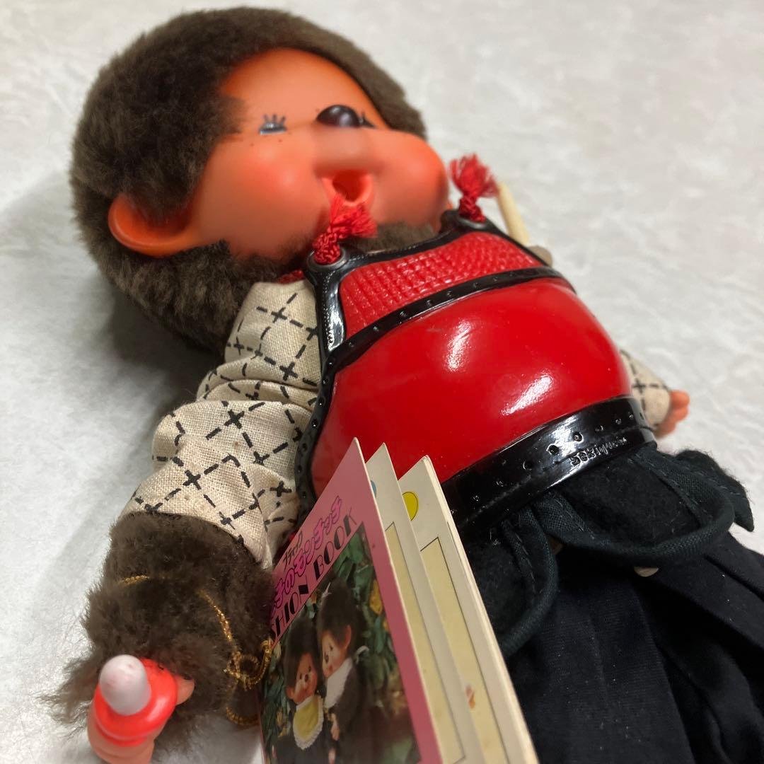 モンチッチ　ぬいぐるみ　キャラクターグッズ　初期剣道着タイプ　昭和　セキグチ