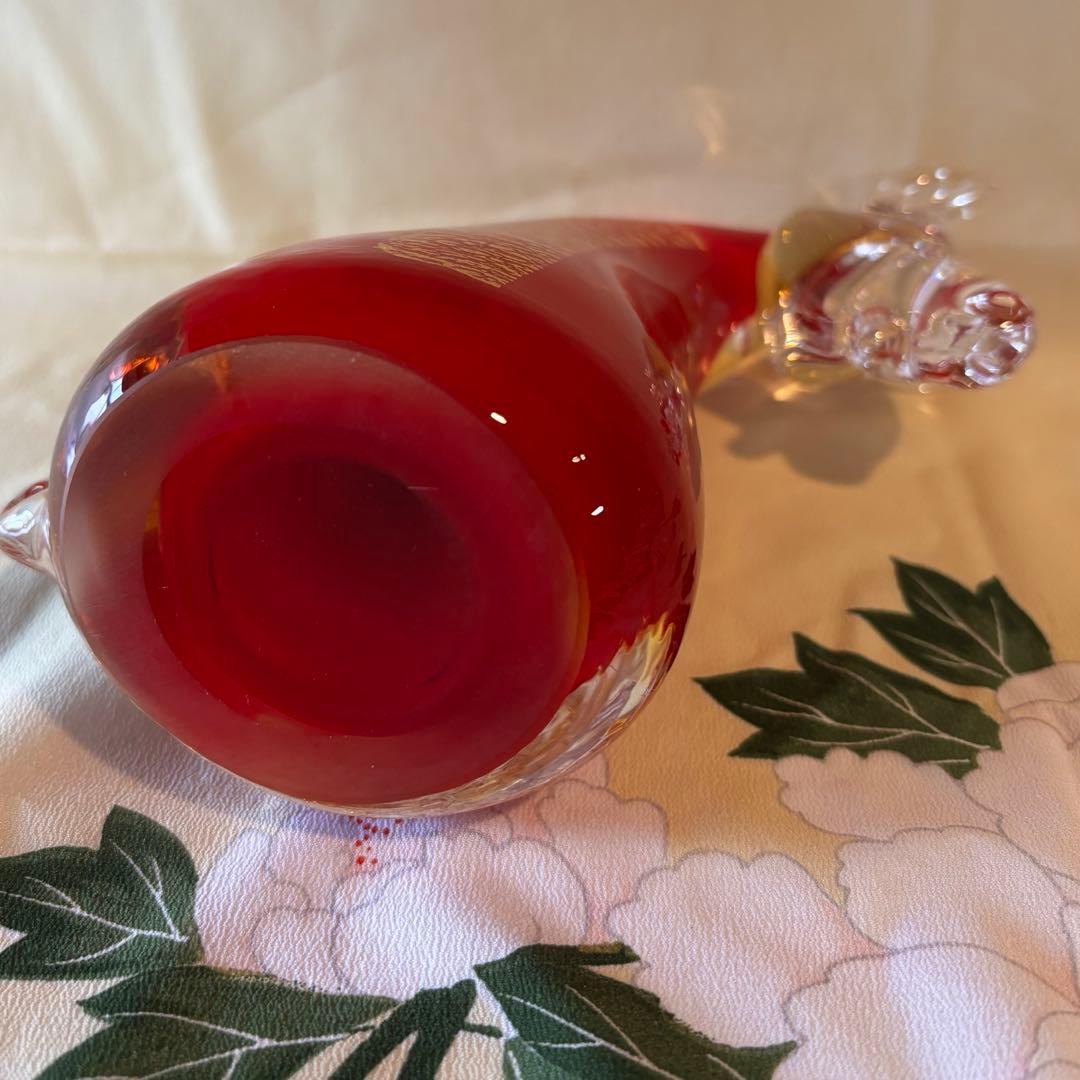 Multi Glass ガラスの馬の置物　2セット