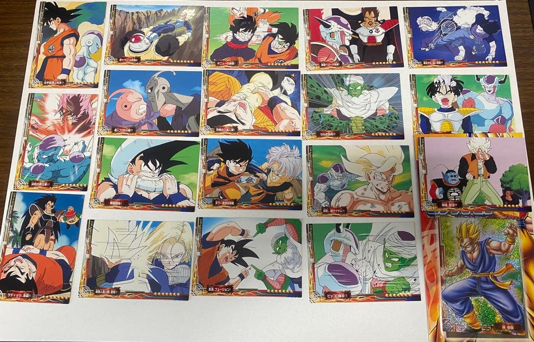 ドラゴンボール カード 原画絵 鳥山明 未開封品 美品　まとめ売り