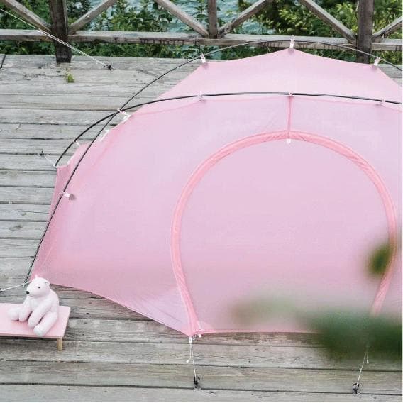 希少 新品 未使用 プレテント ライトロック 1P ピンク 専用FP付(おまけ)