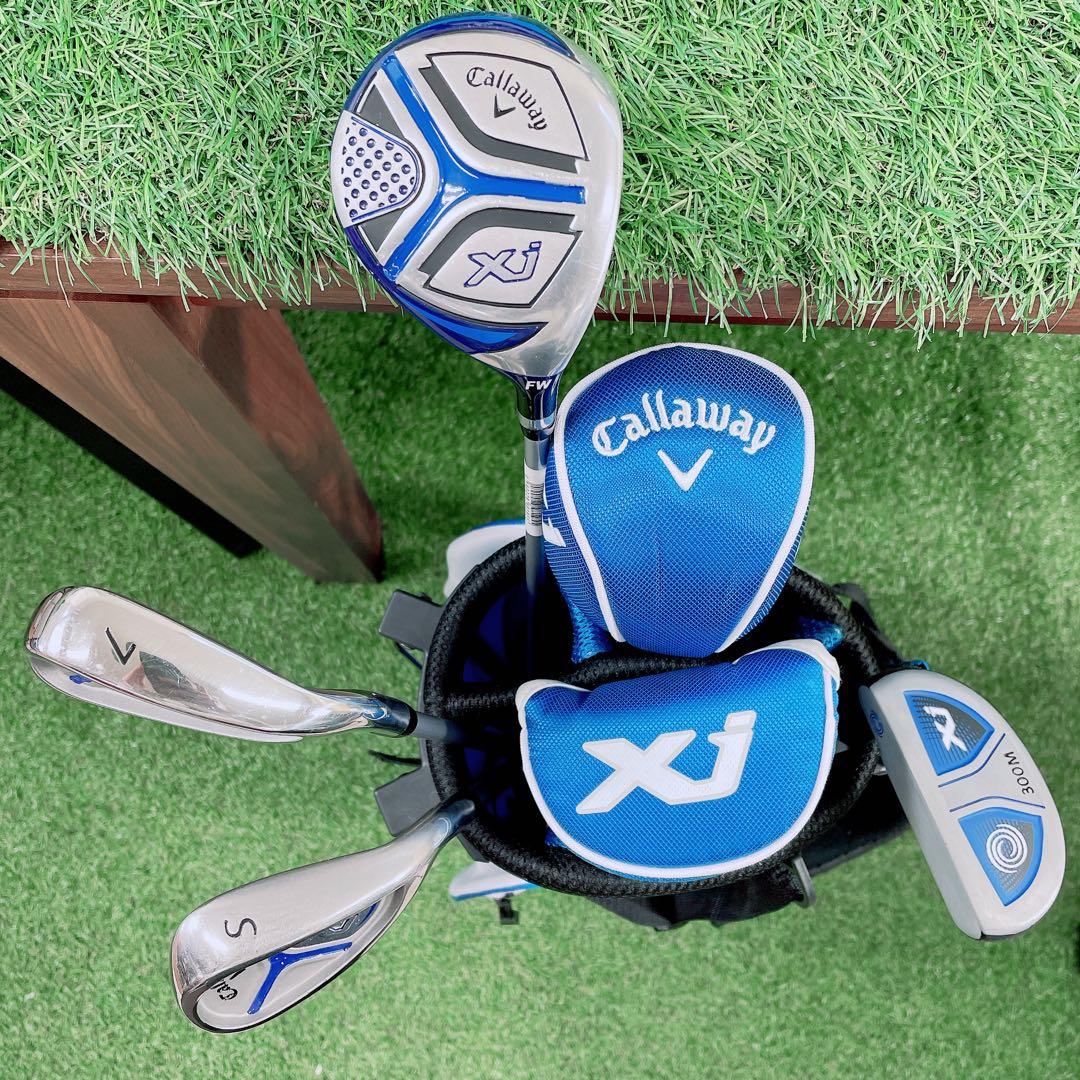 キャロウェイ　Xj ゴルフクラブ　ジュニア　セット　初心者　アイアン　N2095