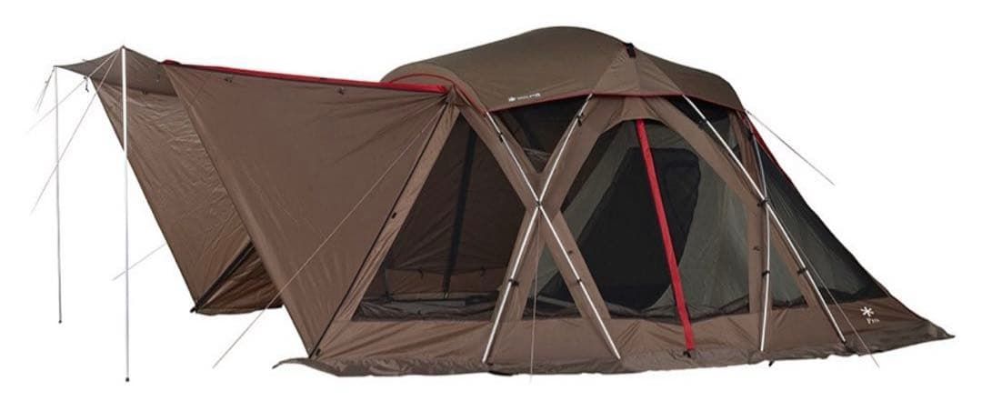 スノーピーク リビングシェル Pro. グレー インナー レッドフレーム セット