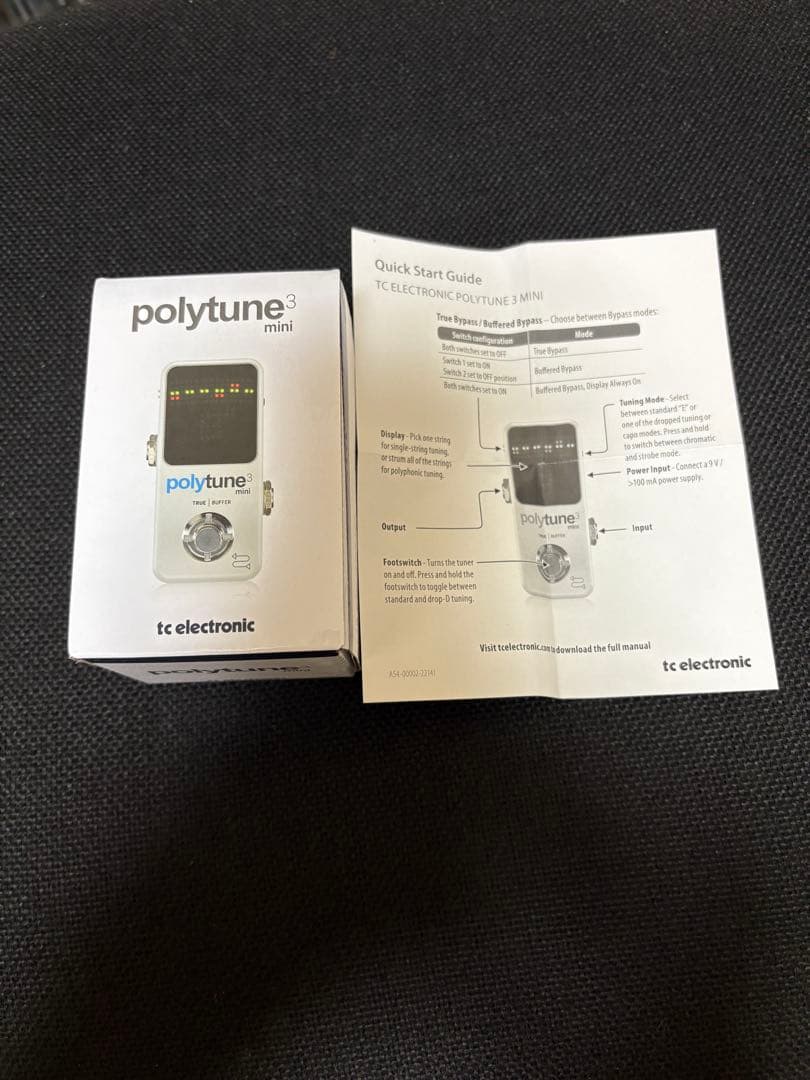 ギター tc electronic polytune3 mini