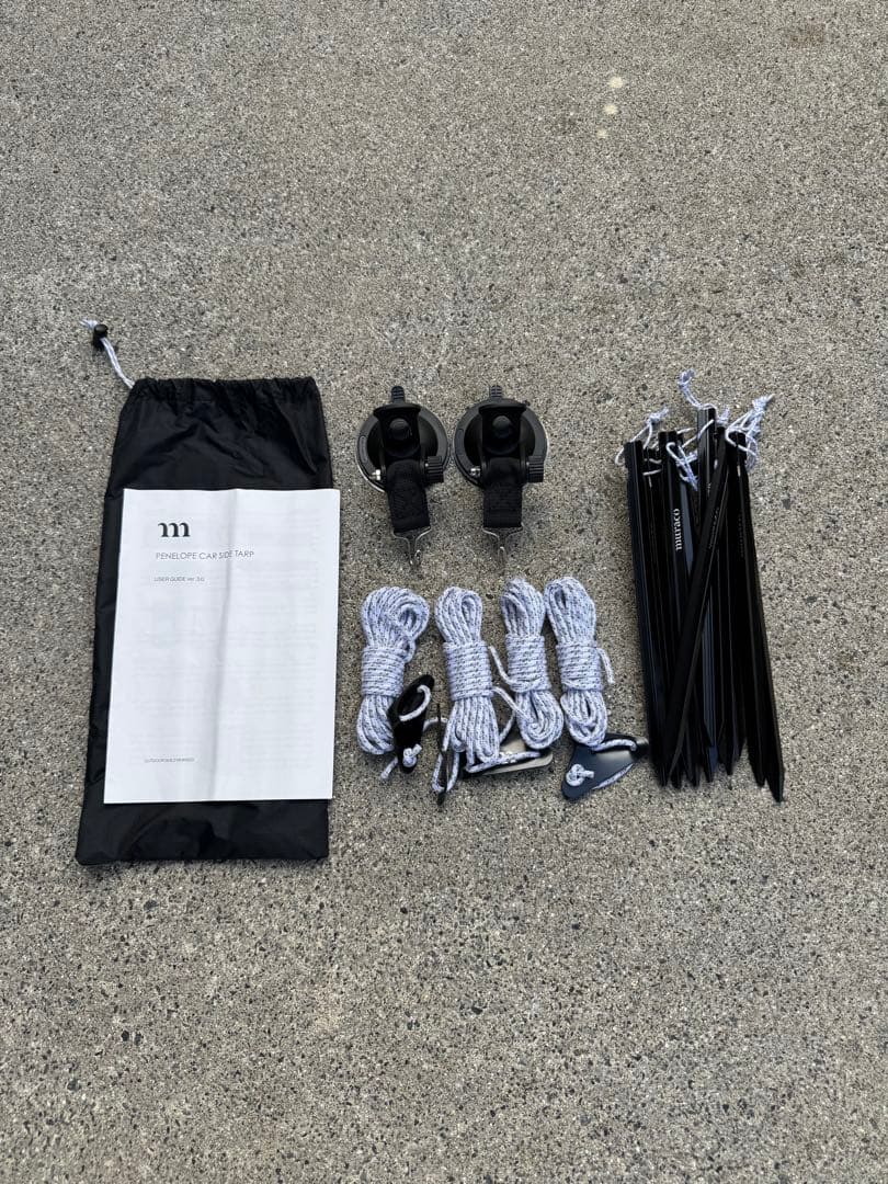 テント・タープ MURACO PENELOPE CAR SIDE TARP