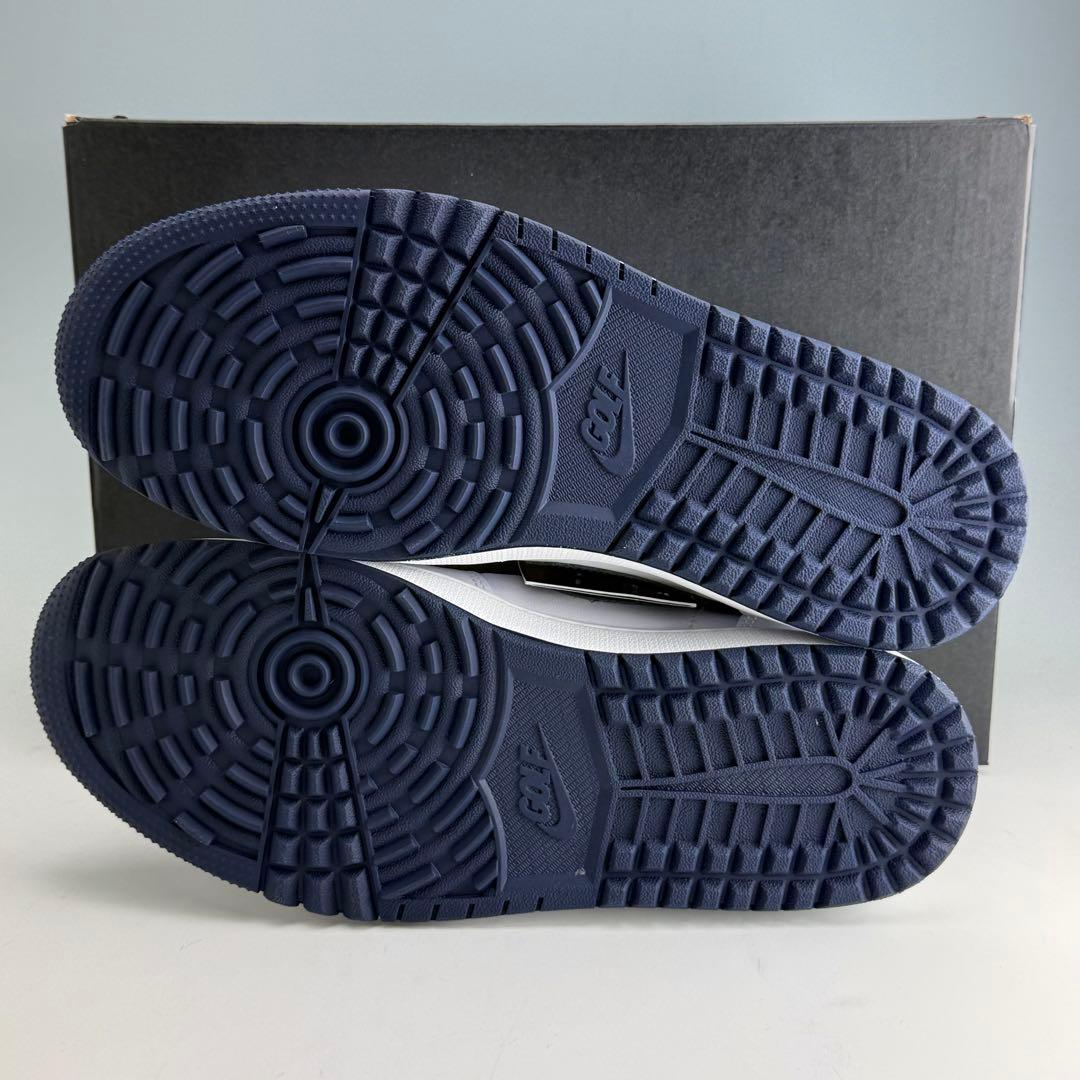 27.5cm ナイキ エアジョーダン ミュール ホワイト/ミッドナイトネイビー