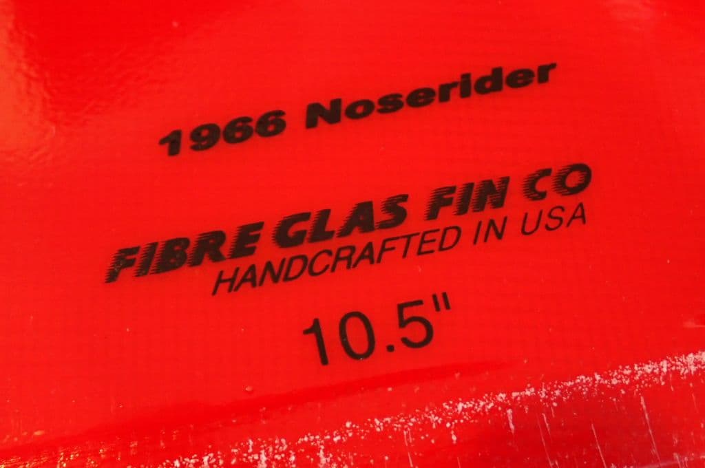 サーフィン・ボディボード Fibre glas fin co 1966 noserider