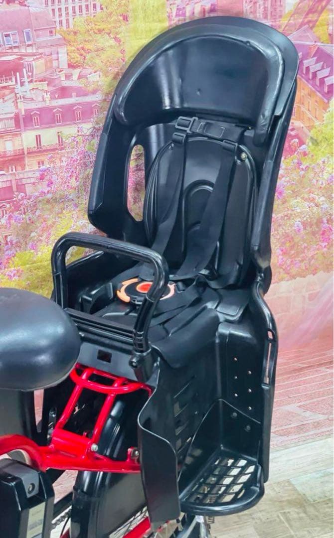 K2327 電動自転車ブリヂストン アンジェリーノ 子供乗せ20インチ 送料無料