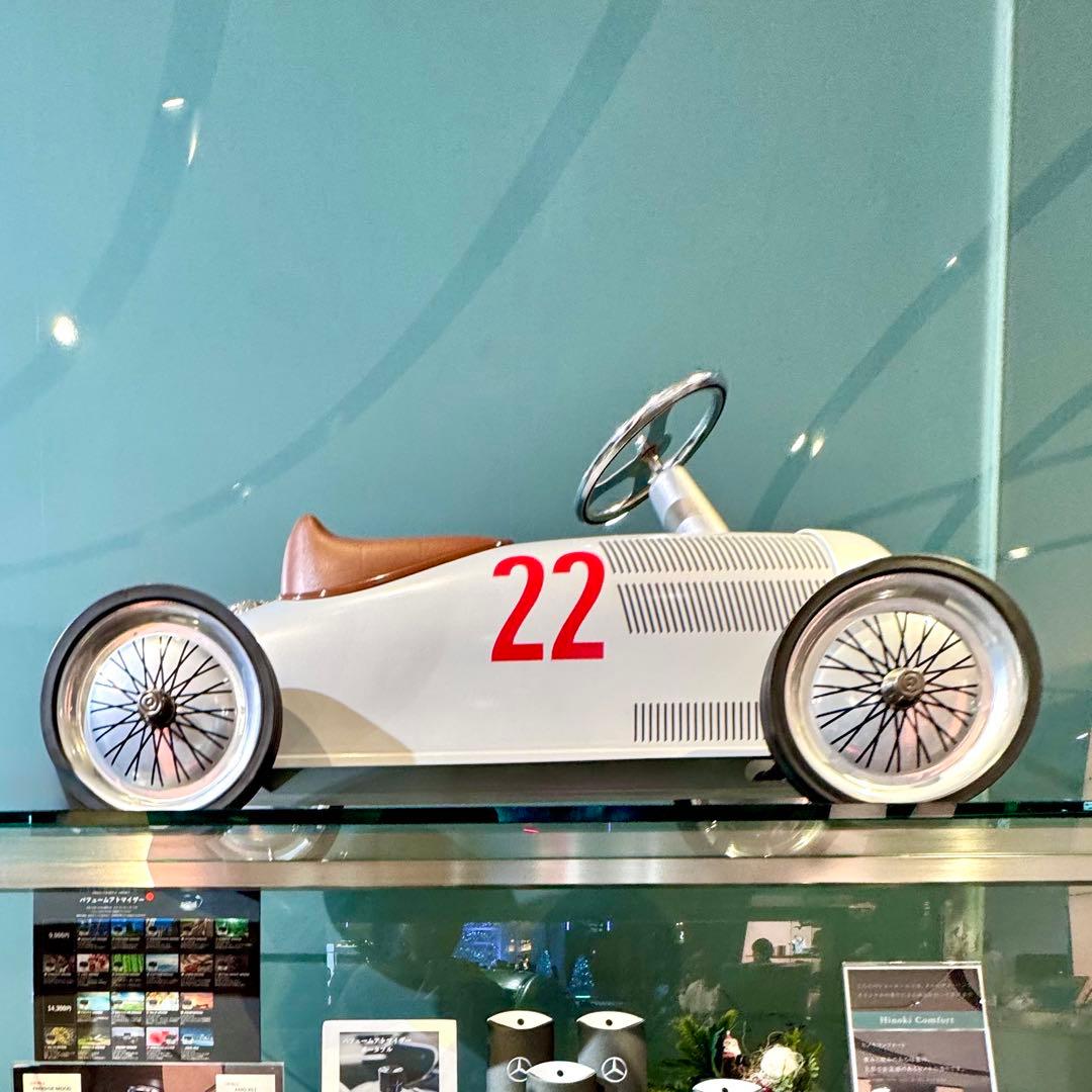 Mercedes-Benz 純正 ボビーカー シルバーアロー オブジェにも最適