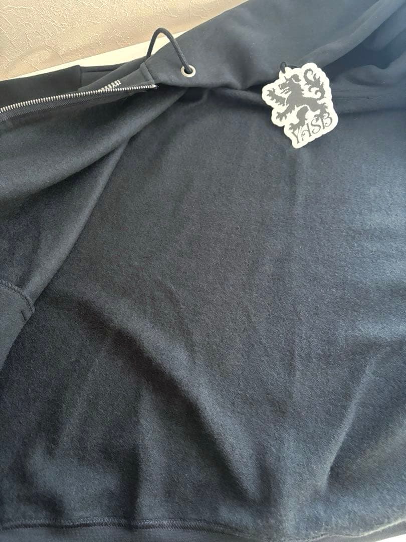 YOASOBI WANDARAラインストーンロゴジップフーディ　ブラックLサイズ