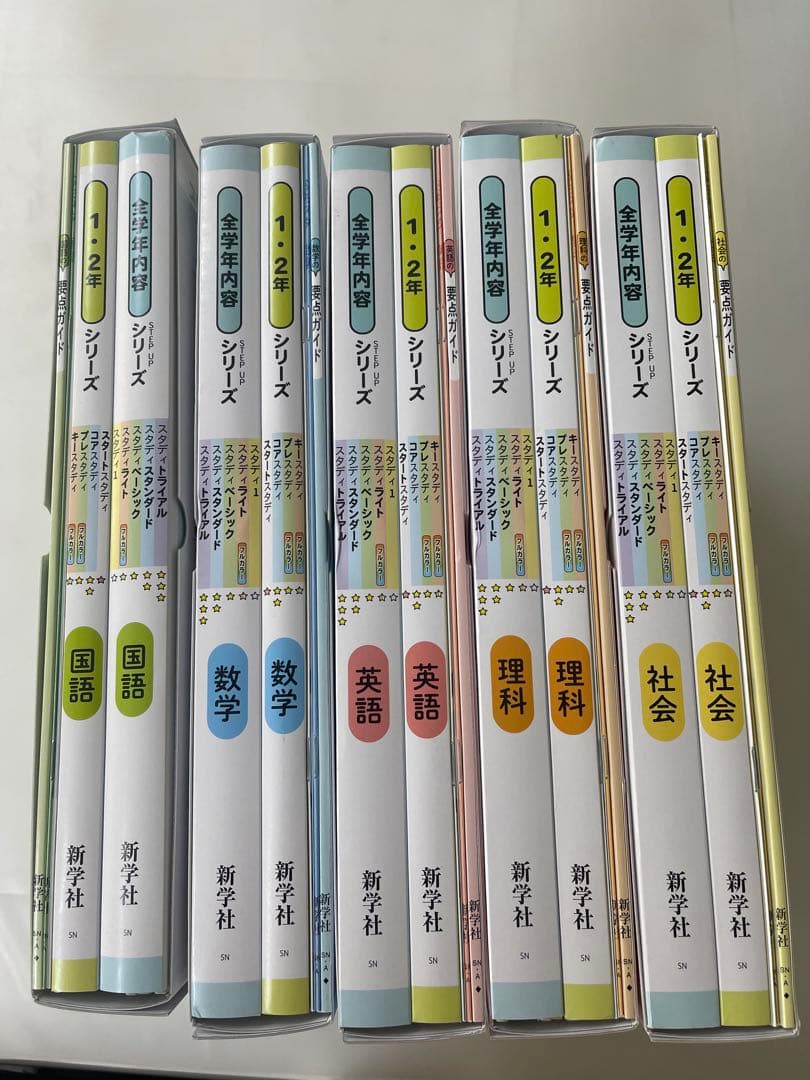 新品★改訂新版新学社スタディプロジェクト中学数学英語理科国語社会/高校入試対策