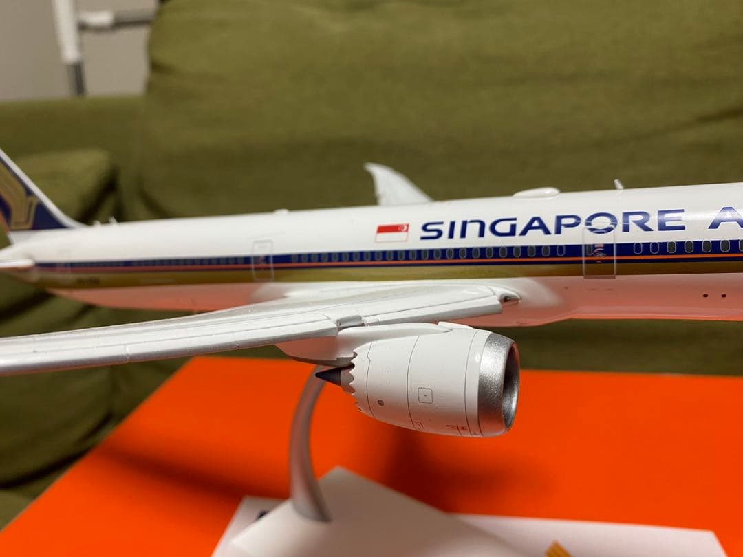 み*る様 シンガポール航空 ボーイング787-10 フラップダウン仕様