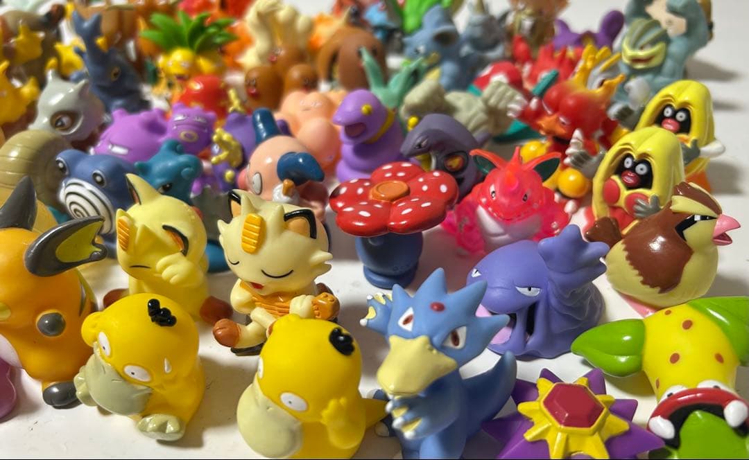 ポケモンキッズ 第1世代 初代 ポケモン 指人形 71体セット ソフビ