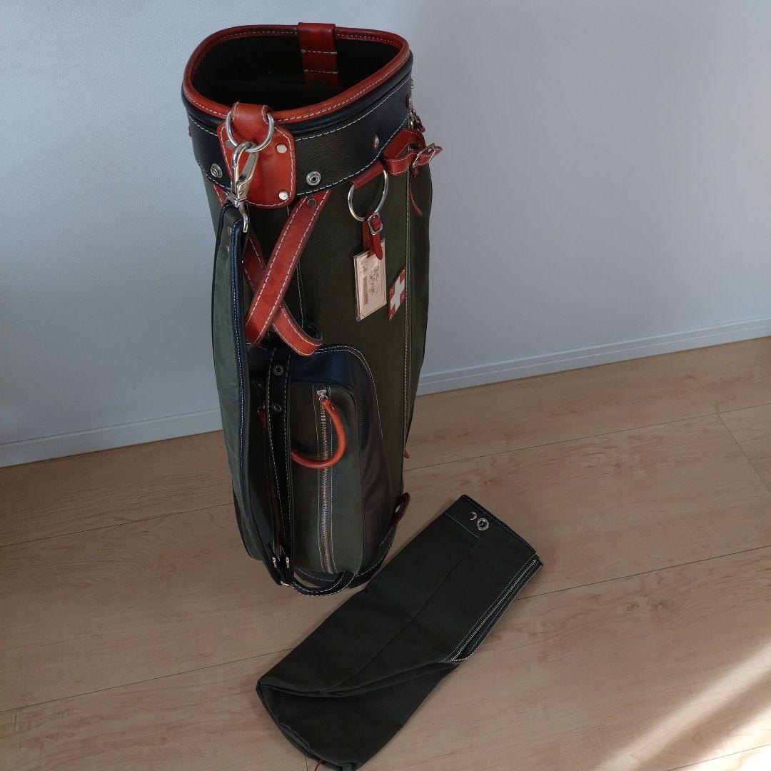 超希少カラー木の庄帆布キャディバッグ