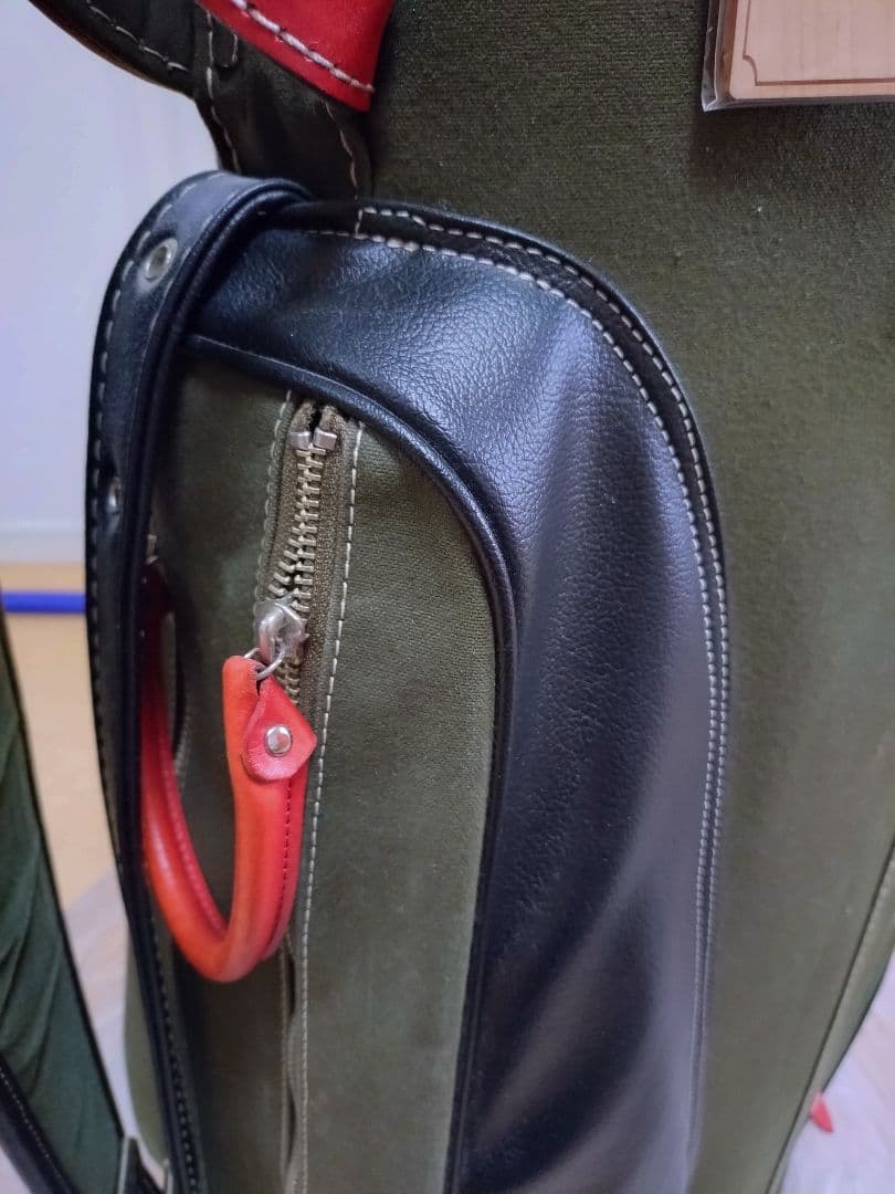 超希少カラー木の庄帆布キャディバッグ