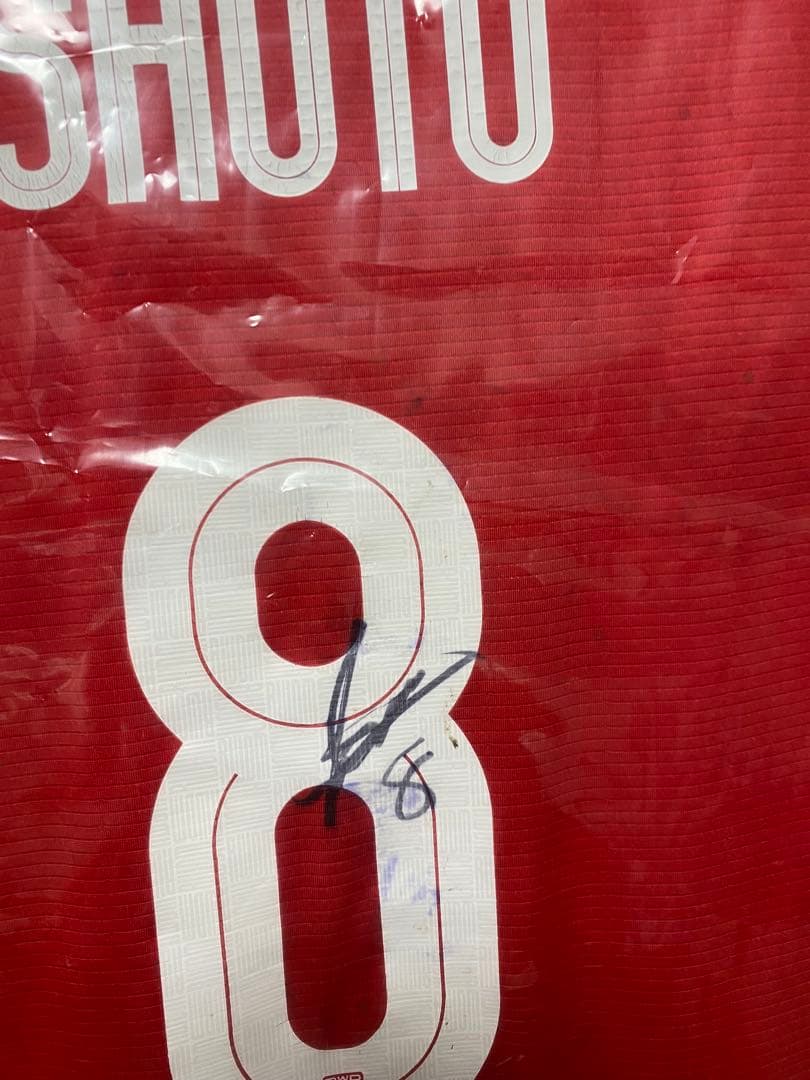 モレンベーク　ユニフォーム　実使用　サイン入り