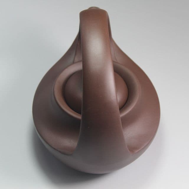 紫砂壷 宜興 汪寅仙曲壺 急須 未使用品