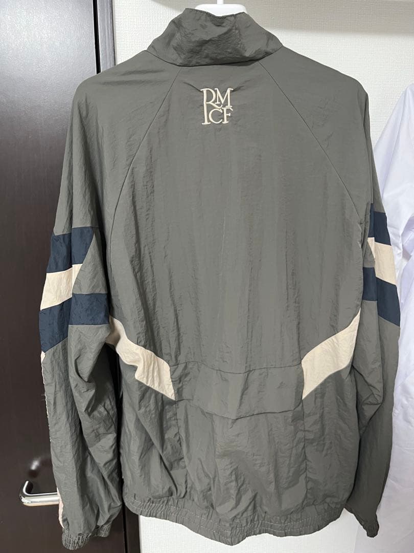 adidas Real Madrid ジャケット グレー L