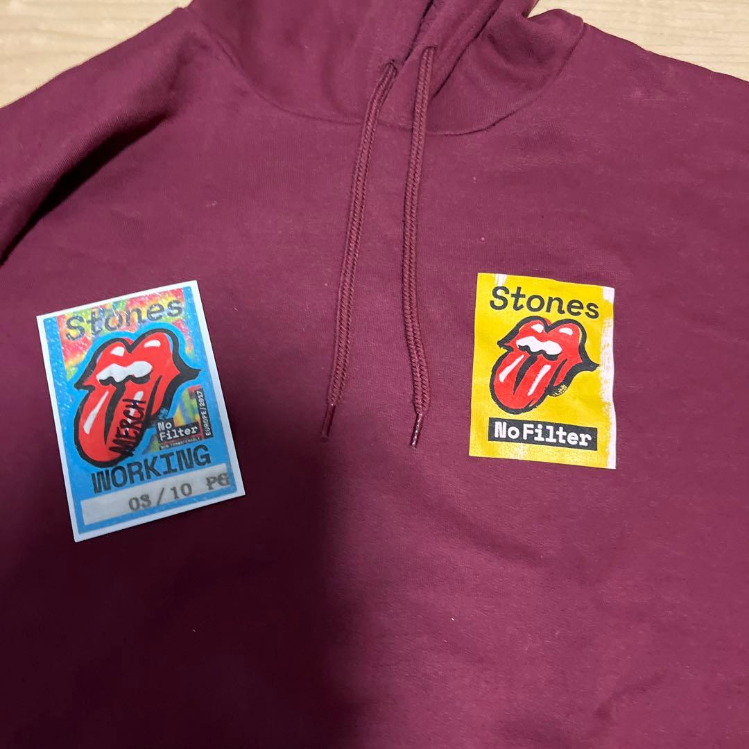 rolling stones ツアー　2017 パス　スタッフ　レア　パーカー