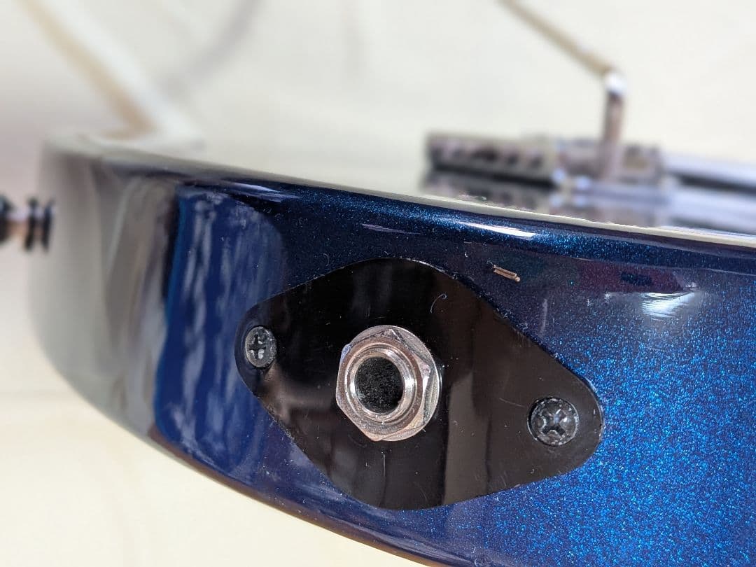 美品Yamaha PACIFICA ギターメタリックブルーシールド ケース付き