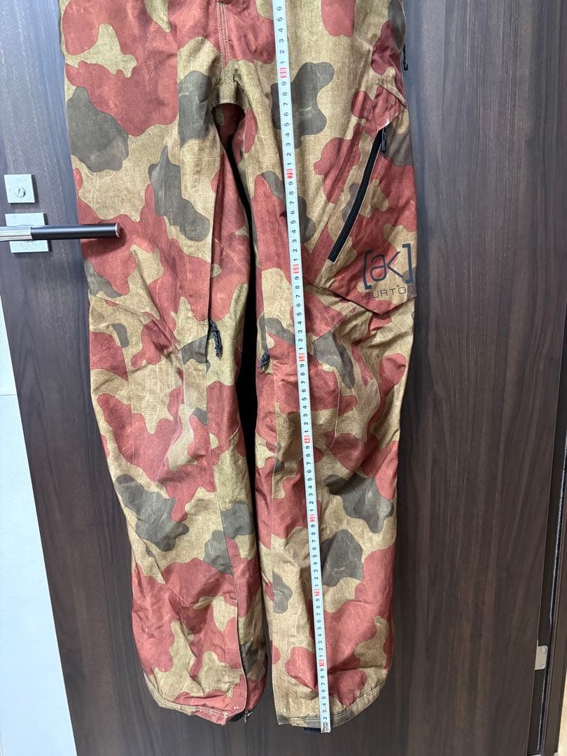 Burton ak カモフラージュ ビブパンツ GORE-TEX 日本 Mサイズ