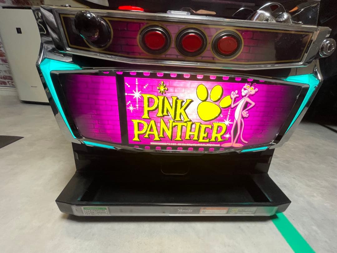 パチスロ実機 ピンクパンサーSP 不要機付