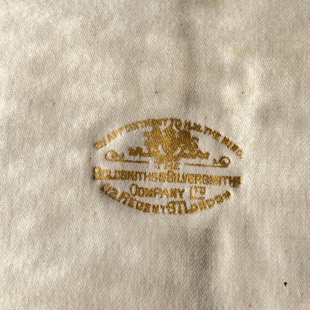 【John Sanderson】 【純銀ハンドル】ローズのティーナイフ 薔薇