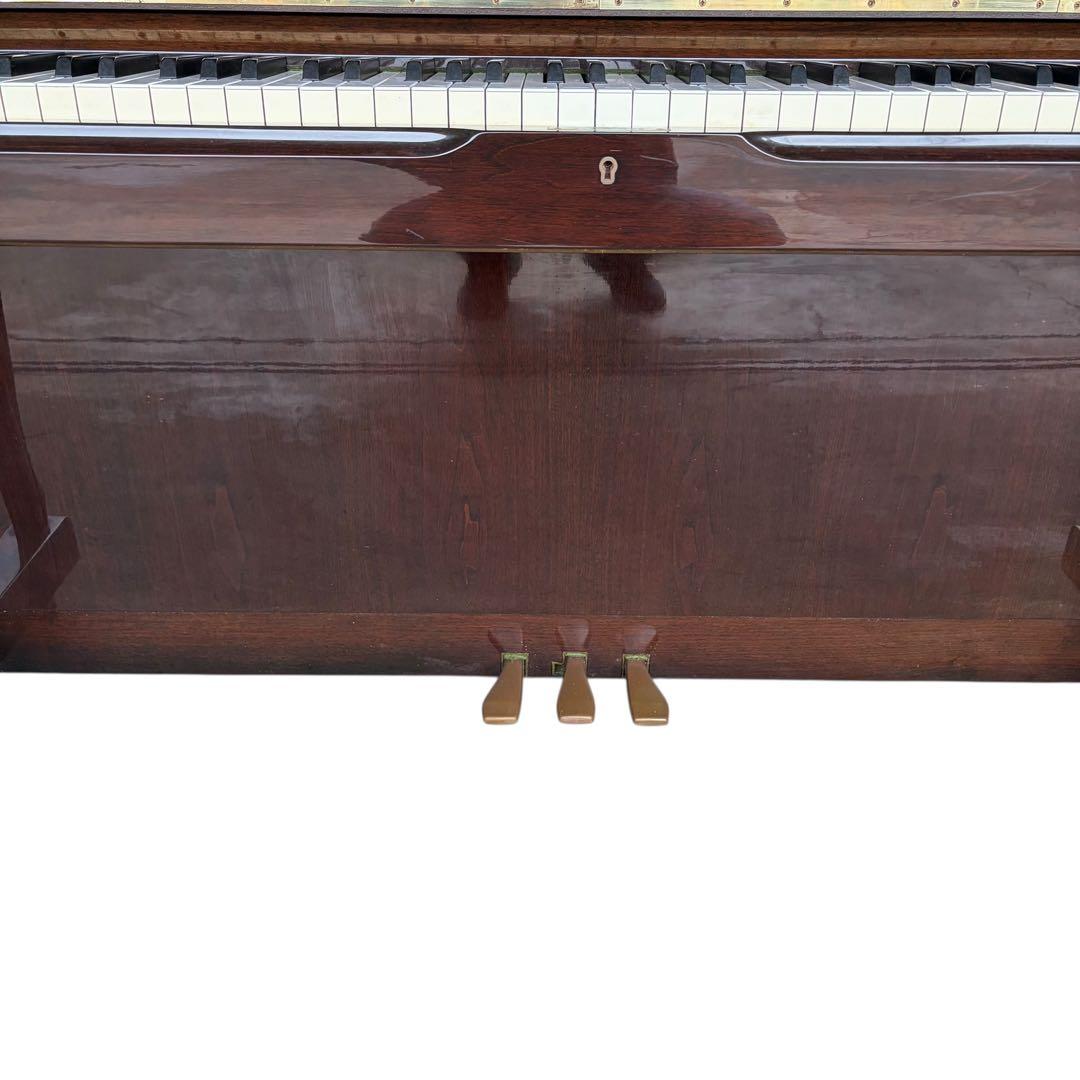 【美品】YAMAHA アップライトピアノ W110BW 猫脚 ウォルナット