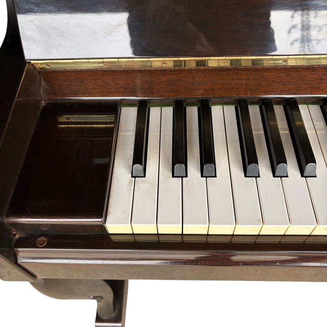 【美品】YAMAHA アップライトピアノ W110BW 猫脚 ウォルナット
