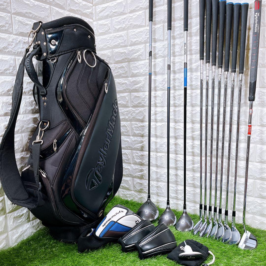 レフティ テーラーメイド SLDR メンズクラブ ゴルフセット キャディバッグ付