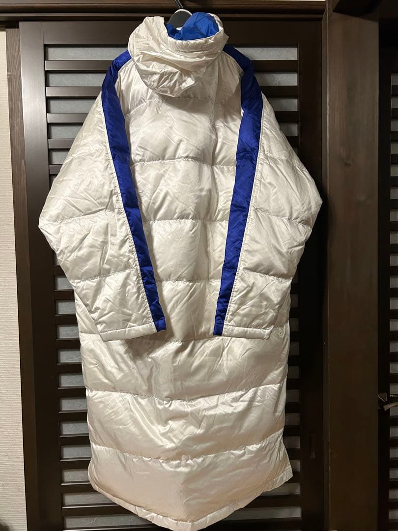 PUMA PXJ363S ベンチコート XO ホワイト/ブルー