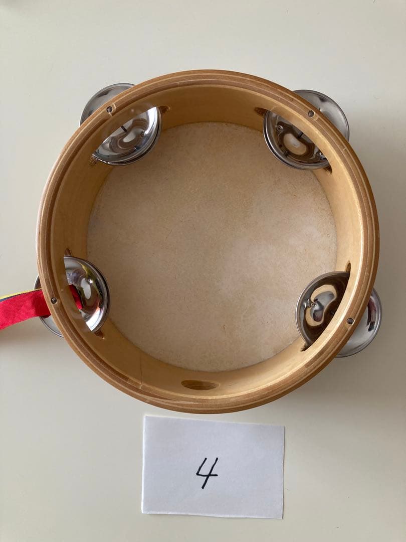 ヤマヨ　ニュータンブリン　15cm 6個セット　タンバリン　まとめて