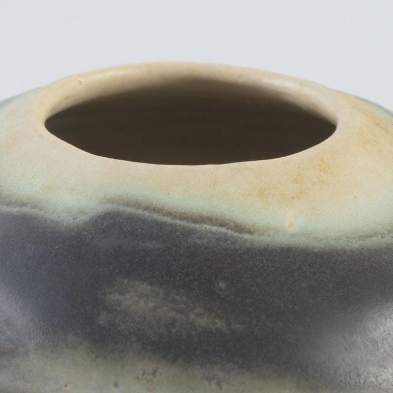 茶道具　文琳茶入　SHOEMAKER在銘　時代箱付　V　9259