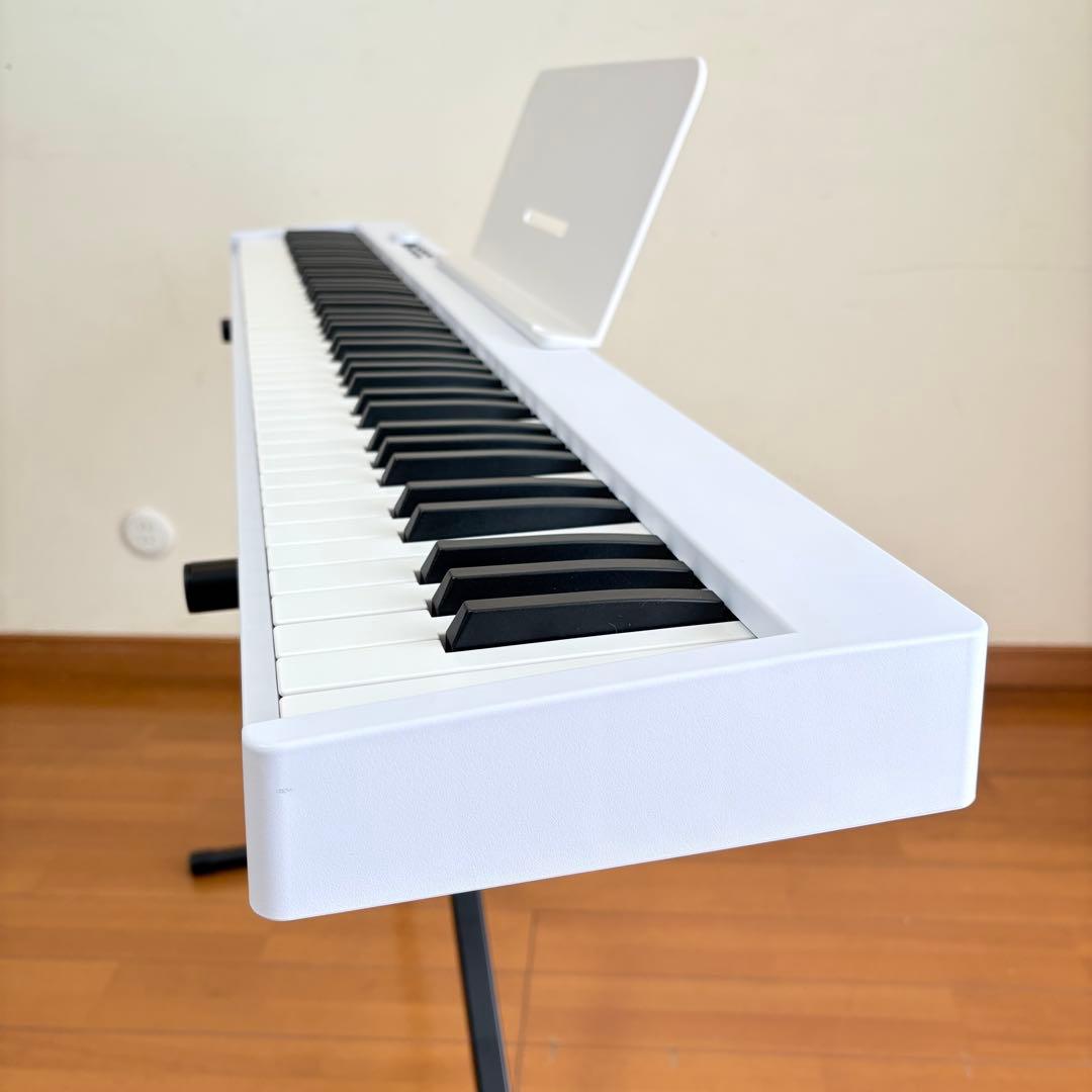 【美品・スタンド/椅子付属】折りたたみ式 充電式 88鍵盤 電子ピアノ