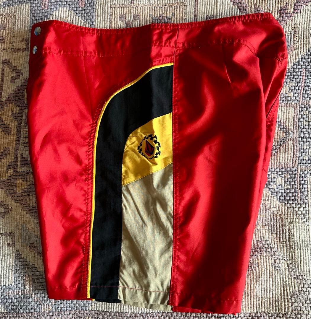 VOLCOM made in USAデッドストックサーフトランクス 34