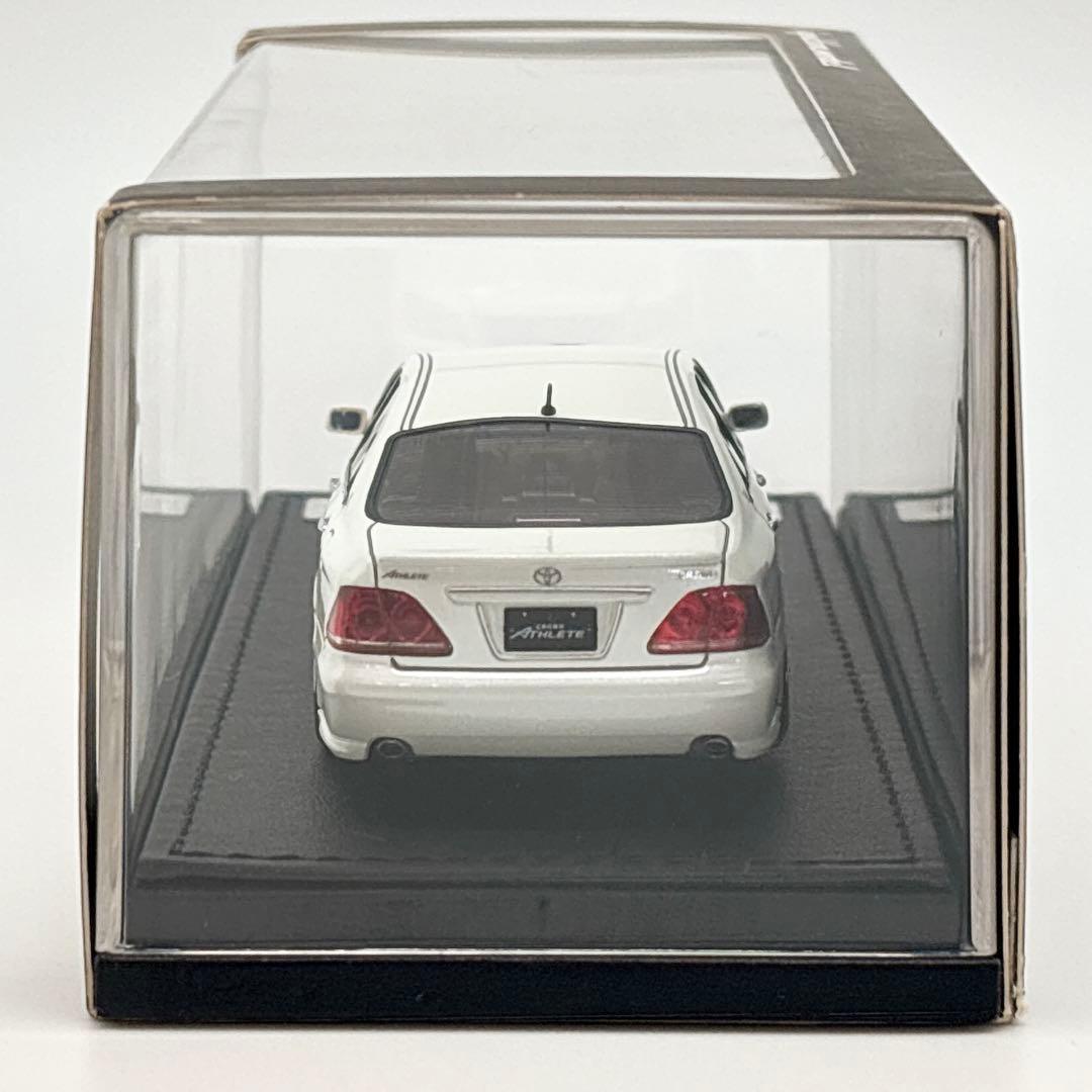 ✨美品✨ イグニッションモデル 1/43 トヨタクラウン アスリート ホワイト