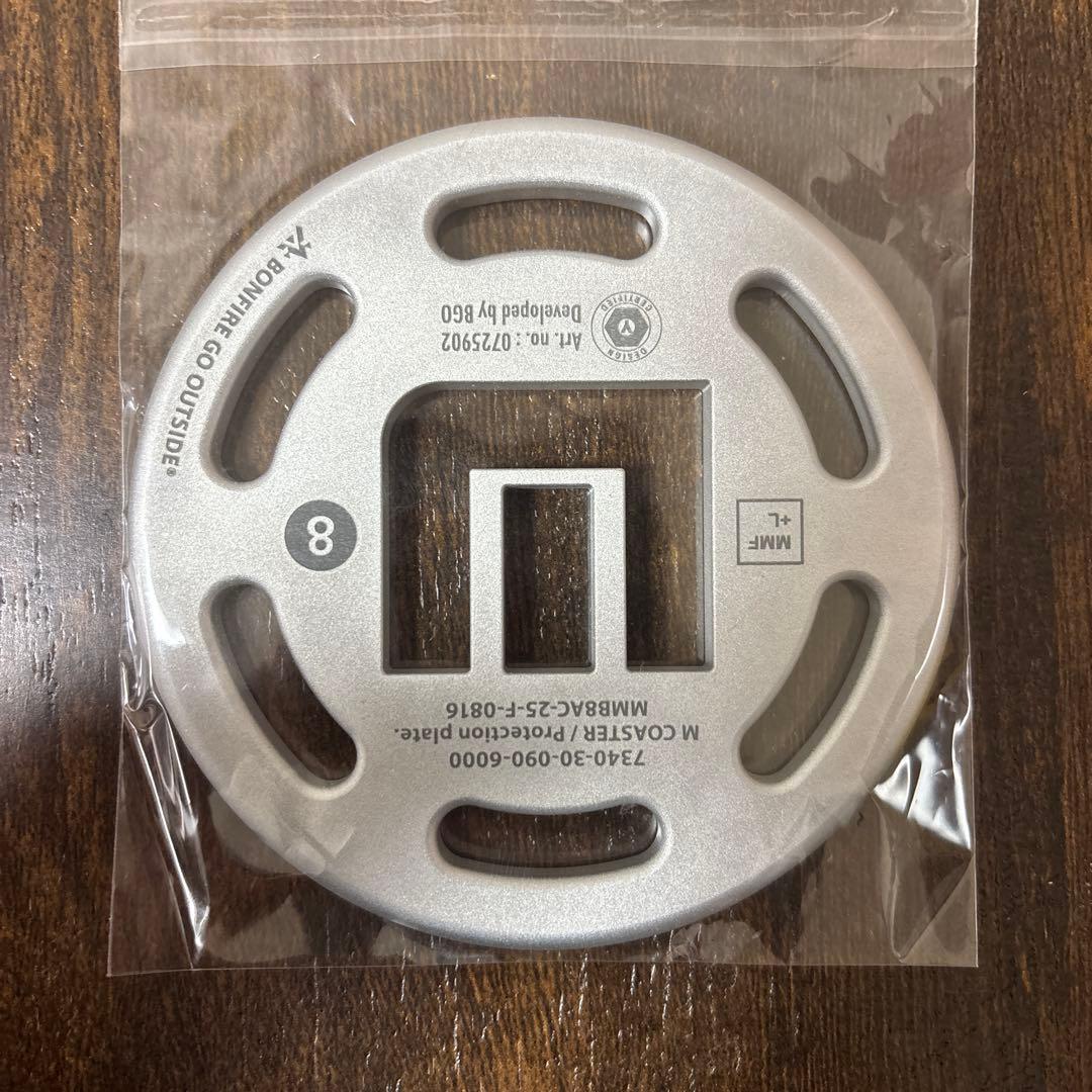 mmf 限定 コースター アルミ 削り出し 新品未使用