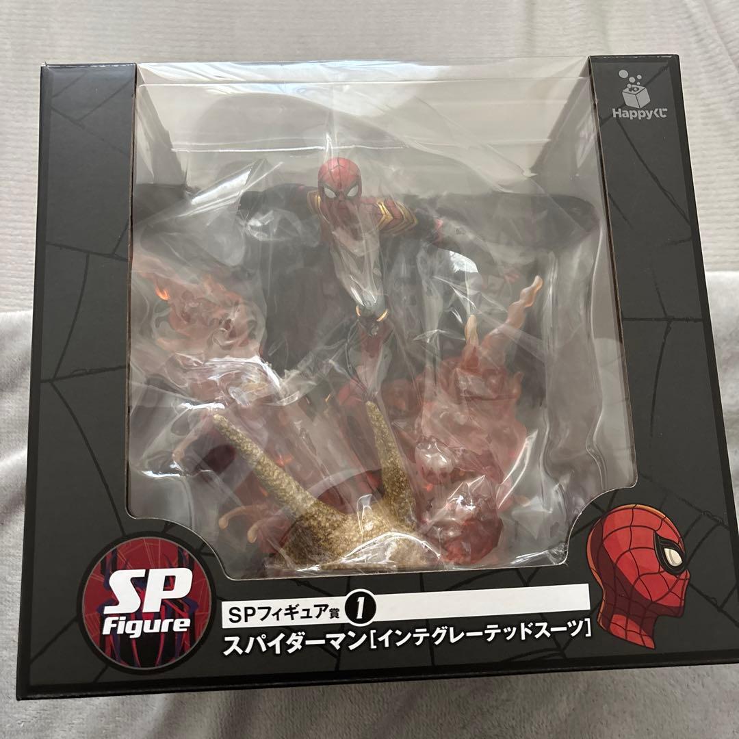 happyくじ SP賞 last賞 スパイダーマン フィギュア 3点セット