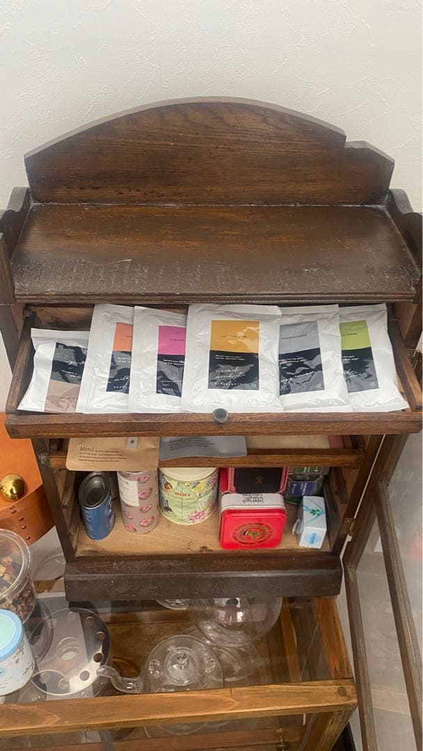 【希少】昭和レトロ　糸ケース　ディスプレイケース　什器