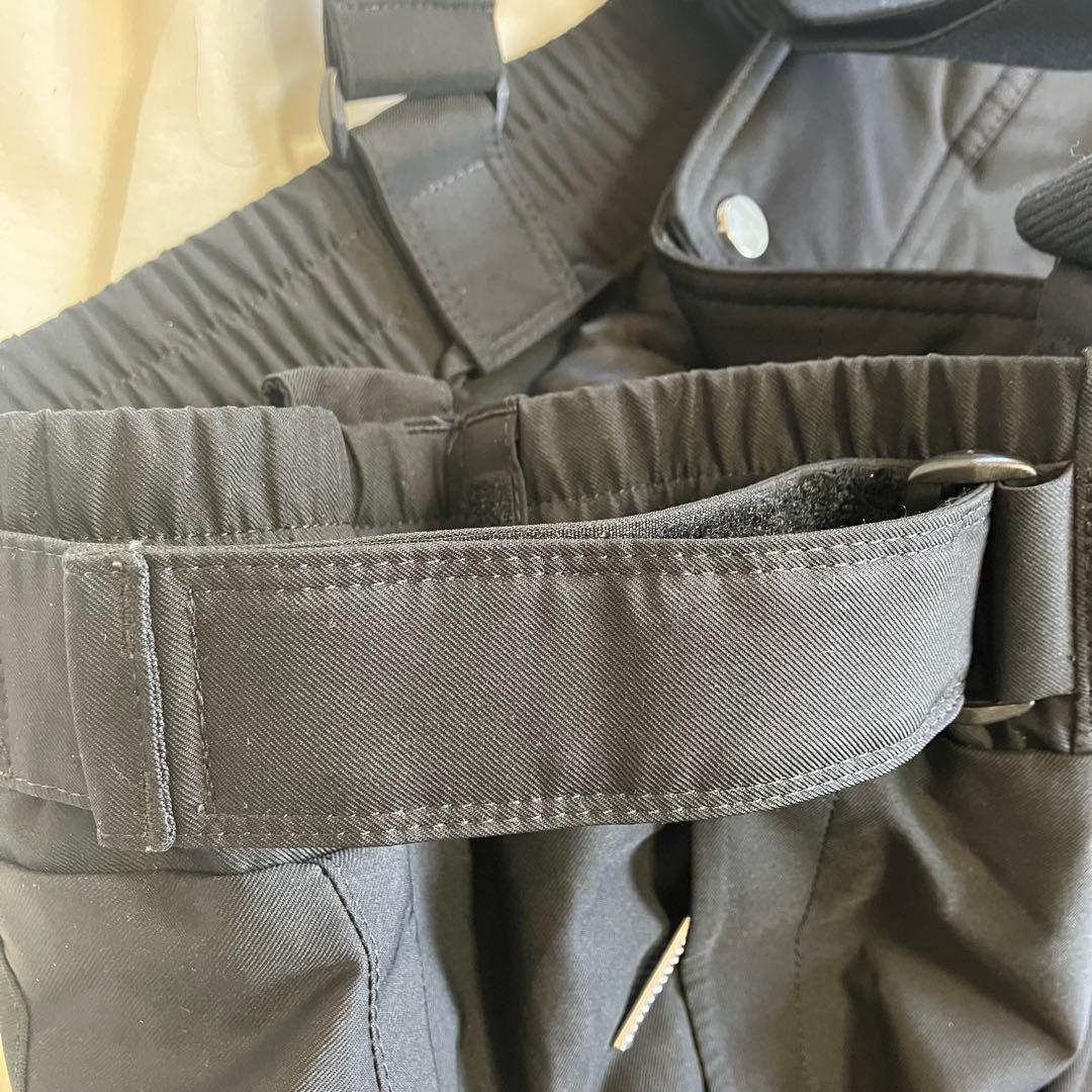 DESCENTE スキーウェア(パンツ) ヒートナビ DRA-3595E 黒