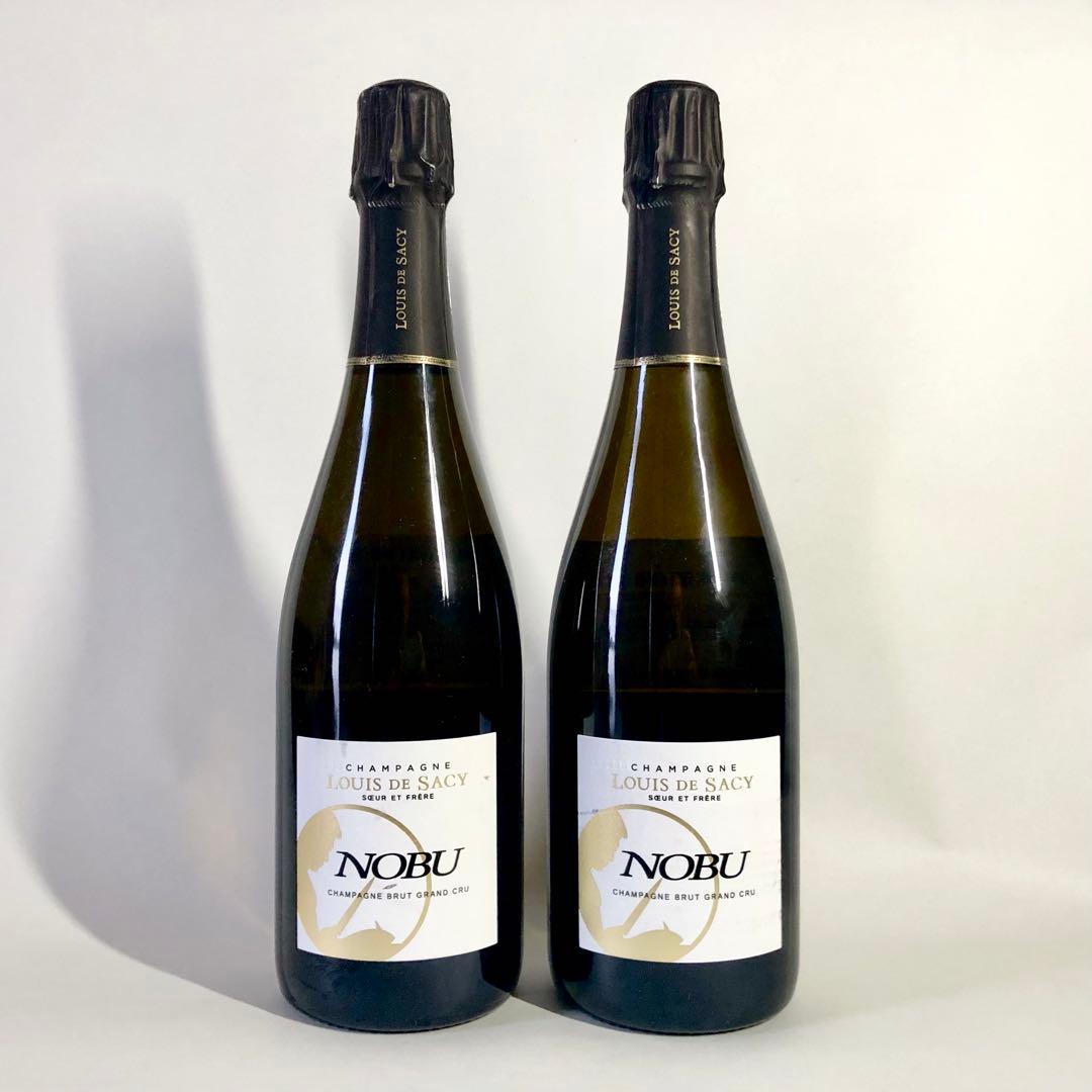 【総額6.5万円相当（2本）】NOBUシャンパン　ルイ・ド・サシー　グランクリュ