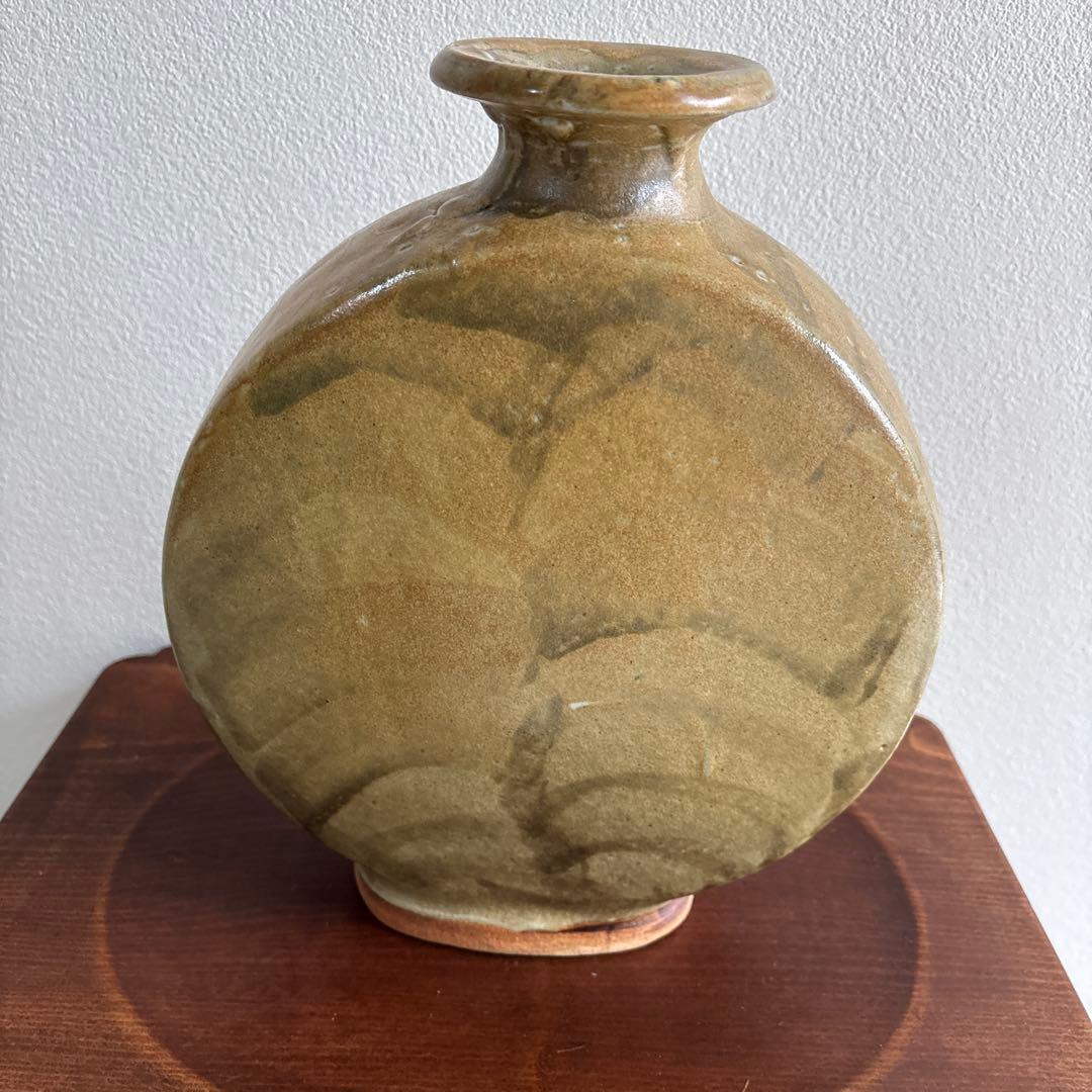 刷毛目　壷　民藝