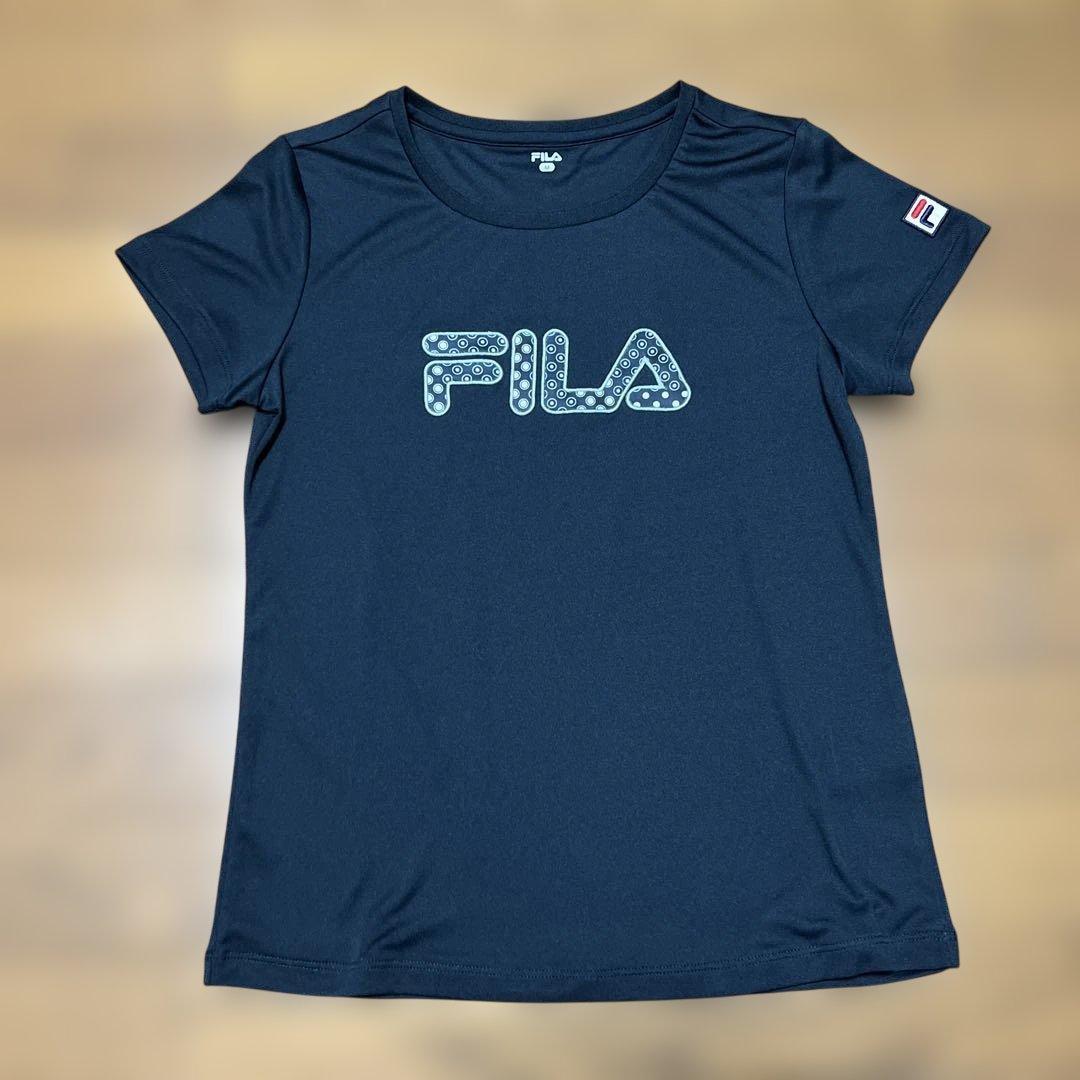 FILA ブラック Tシャツ キュロット セット