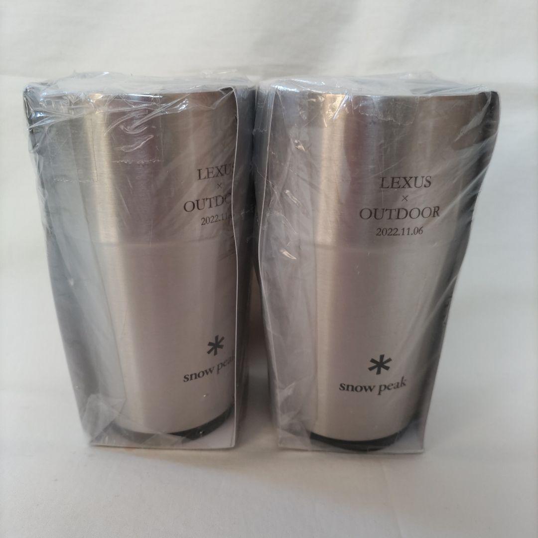スノーピーク レクサス サーモタンブラー 470 シルバー 2個セット
