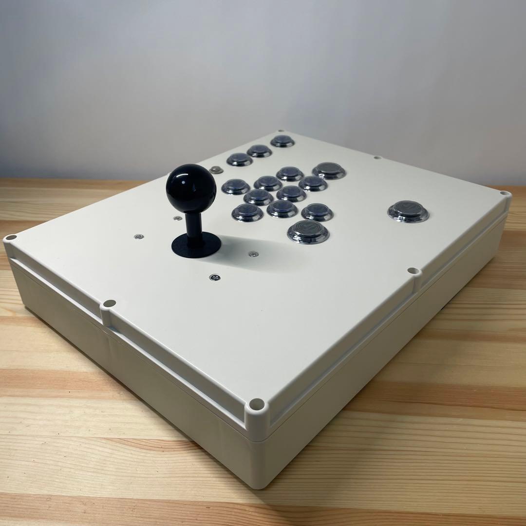 【CPC-LSF】アーケードコントローラー　アケコン　自作　スト6仕様　ブラック