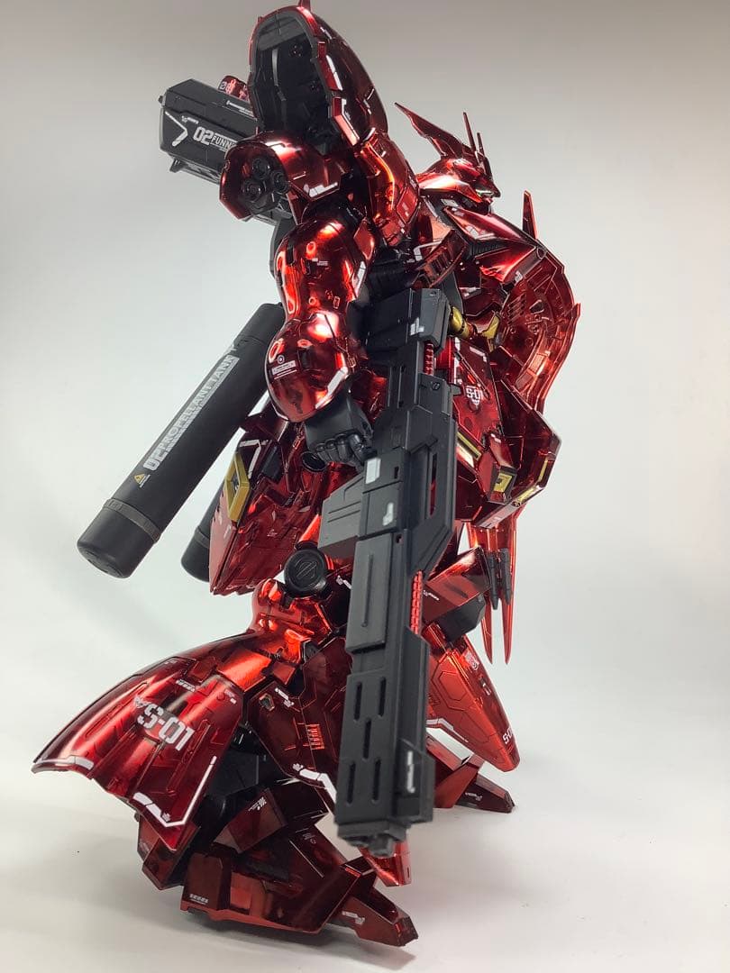 ガンダムベース限定 RG MSN-04 SAZABI 【メカニカルコアメッキ】
