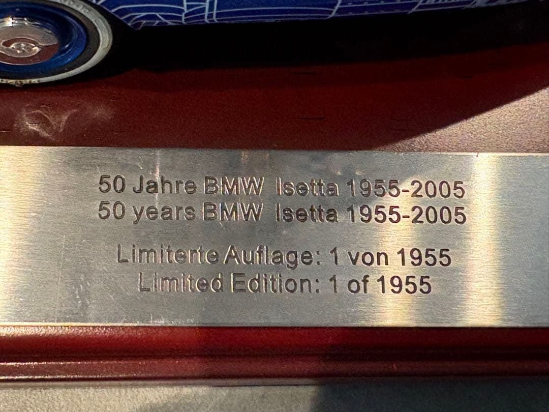  Isetta 250 1955年リミテッドエディションミニカー