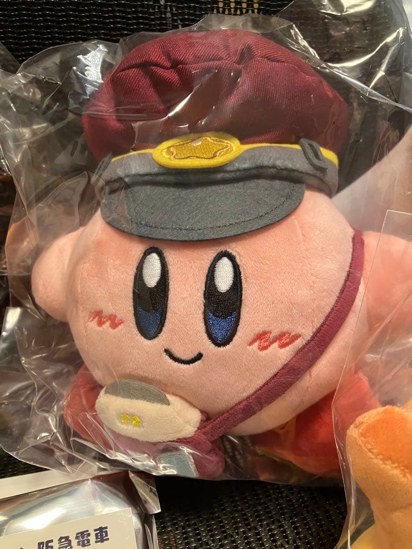 阪急電車　星のカービィ ワドルディ お顔厳選ぬいぐるみ4個+ ノベリティー